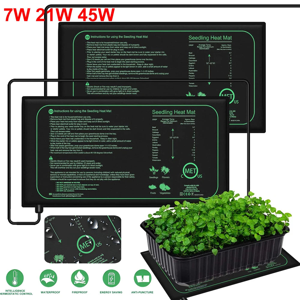 Seedling Heat Mat Propagation Pad