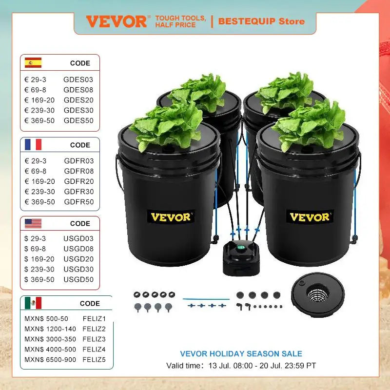 VEVOR Hydroponics DWC System